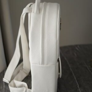 Rucksack „Weißes Glück“ mit Verzierung – Bild 5