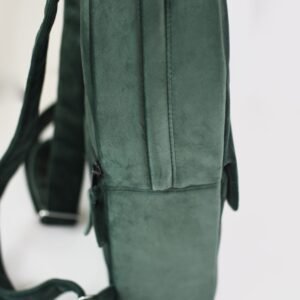Samt-Rucksack (Farbwahl) – Bild 12