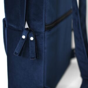 Samt-Rucksack (Farbwahl) – Bild 9
