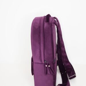 Samt-Rucksack (Farbwahl) – Bild 17