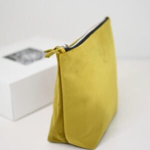 Samt-Kosmetiktasche Farbauswahl – Bild 9
