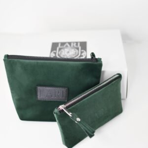 Set aus Kosmetiktasche und Geldbörse – Bild 4