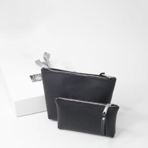 Set aus Kosmetiktasche und Geldbörse – Bild 2