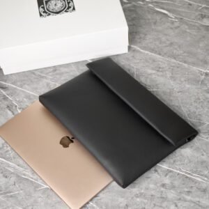 Laptophülle aus Leder