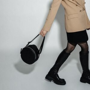 Runde Handtasche „Geschenk des Ritters“