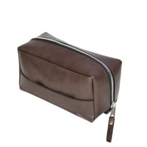 Herrenkosmetiktasche aus echtem Leder – Bild 7