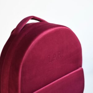 Samt-Rucksack (Farbwahl) – Bild 20