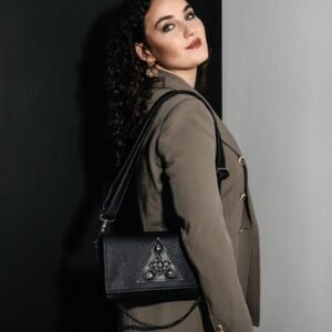 Handtasche aus echtem Leder „Glücksgeschichte“ – Bild 9